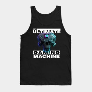 Gamer's Cybernetic Skull Tank Top